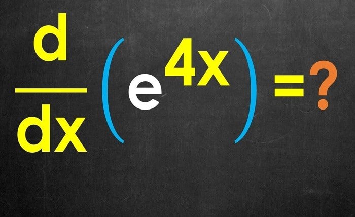 derivative of 4x