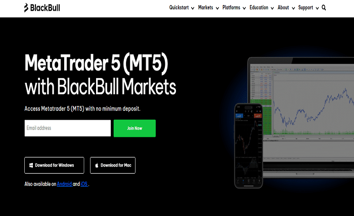 blackbull markets mt5 download